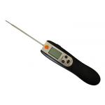 Food Cooking Folding Probe Thermometer / Timer With Meat Taste Preset for sale