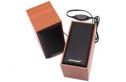 China Portable USB 2.0 Desktop Hifi Bookshelf Speakers With Subwoofer Multimedia supplier