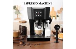 China 1450W Compact Coffee Machine With Milk Frother 15 Bar Removable Water Tank supplier