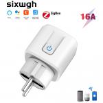 SIXWGH Zigbee Smart Socket EU Wifi Smart Plug Socket for sale