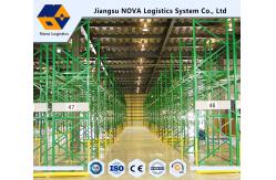 China Warehouse Industrial Storage, Q235B Pallet Storage Shelves For Handling Equipment supplier