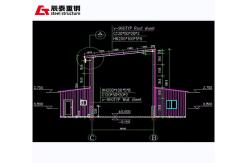 China Light Weight Steel Structure Warehouse Pre Engineered Steel Building Structure supplier