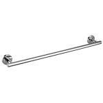 23 Inch Single Bathroom Towel Bars Polished Finish Wall Mounted OEM ODM for sale