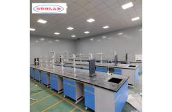 China Customizable Lab Wall Benches with Export Plywood Packaging Included supplier