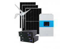 China Mppt Hybrid Off Grid Solar Power System 3500w Solar Panel And Battery System supplier