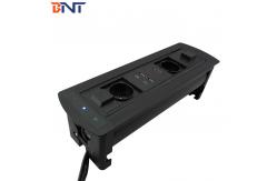 China 3Mm Panel  Thickness electric  Black  Desk Pop Up Multimedia Socket supplier