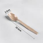 Enviromentally 165 Mm Wheat Spoon For Catering Event 1/1000pcs for sale