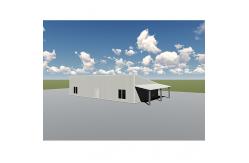 China Durable Steel Frame Structures Warehouse For Sustainable Commercial Projects supplier