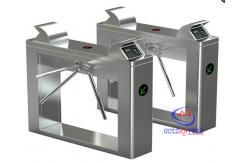 China Biometrics turnstyle gates , tripod Half Height Turnstiles Access Control System supplier