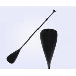 China Super light 3 pc adjustable 5.5~7.1 ft length full carbon fiber SUP paddle stand up paddle for sale