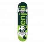 Enjoi Skateboards Half and Half Green Complete Skateboard - 8 x 31.6 for sale