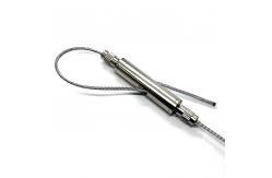 China Nickel Paint Brass Looping Gripper Adjustable Aircraft Cable Hanging Kit supplier