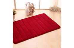 China Quick Drying Absorbent Anti Slip Bath Mat Soft Memory Foam supplier
