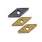 Fast Cutting VNMG1604 CNC External Turning Carbide Inserts For Steel Machining