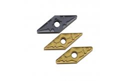 China Fast Cutting VNMG1604 CNC External Turning Carbide Inserts For Steel Machining supplier