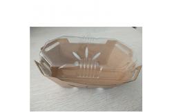China Recyclable 350gsm Kraft Paper Fruit Tray With PET Lid supplier