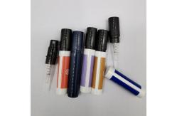 China 3ml 5ml Small Plastic Spray Bottles Fragrance 0.11oz 0.17oz Snap On supplier