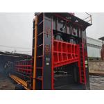 PLC Automatic Control Scrap Metal Shearing Machine With 2 Remote Controls High Efficiency for sale
