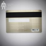 Bespoke Brushed Metal Business Cards , Silver Metallic Print Business Cards  304 Steel for sale