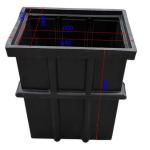 Custom Roto-Molding PE Manhole and PE Well of Filtration and lnfiltration for sale