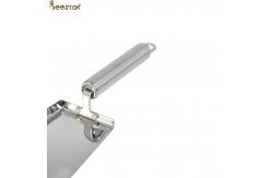 China Beehive Shovel Bee Cleaning Galvanized Steel Honey Scraper Cleaner Pollen Shovel supplier