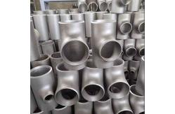 China Threaded Connection Copper Nickel Equal Tee with Brass Coating supplier