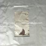 Gravure Printing Self Adhesive Plastic Bags One Side Aluminum Foil Transparent for sale