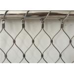 Stainless Steel 2mm 60x60mm Wire Rope Mesh for sale