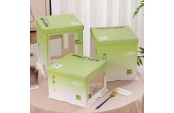 China Professional CMYK/Pontone Offsent Printing Cake Boxes for Customized Food Packaging supplier