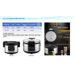 SS304 Shell Diameter 355mm Pot Non Stick Tapioca Pearl Cooker for sale
