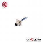 M12 X Code PCB Female Rear M12 Panel Mount Connector 8 Pin For Sign for sale