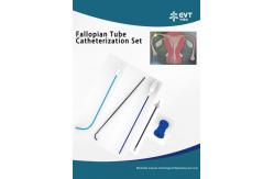 China Smooth Insertion Fallopian Tube Catheterization Set Stainless Steel Thimble Tubal Cannulation Set supplier