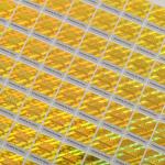 Anti Radar 3D PET Film Security Hologram Sticker