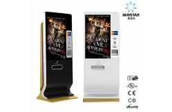 China Custom Digital Advertising LCD Screens , Advertising Kiosks Displays Built In With Camera supplier