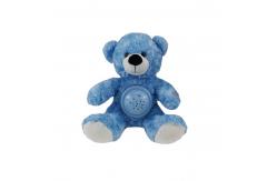 China 0.28M 0.9Ft Gift Stuffed Animal Blue Bear Plush Toy Multi Functional supplier