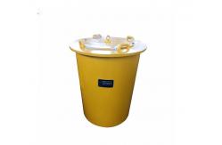 China Mobile Double Lock Radioactive Source Lead Shielded Container Easy To Transport supplier