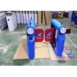 kindergarten Swing Barrier Gate 600 - 900mm Passage width bi direction adjustable for sale