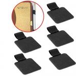 5 Pack Set Fancy Stationery Items Pen Loop PU Leather Cover Various Colors Available for sale