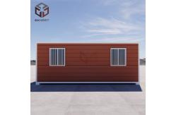 China Fireproof Adjustable Expandable Dwelling Folding Prefabricated Cabin with Custom Terrace supplier