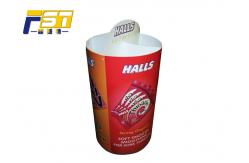 China Art Paper Chocolate Promotional Dump Bins Easy Assembled Glossy / Matte Film Lamination supplier