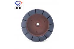 China Glass Ceramic Slate Processing Diamond Resin Grinding Wheel For Beveling Machine supplier