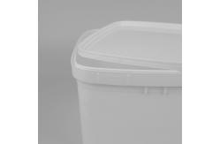 China 3 Liters Transparent Rectangular Plastic Bucket With ISO9001 supplier