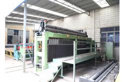 China 100x120mm Mesh Size Automatic Oil System 4300mm Gabion Machine supplier