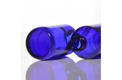 China Empty 200ml Amber Glass Bottles Cosmetic Lotion Bottle With Trigger supplier