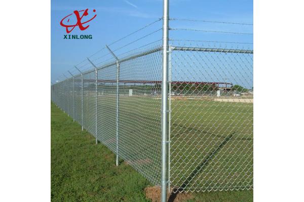 Hot Dip Galvanized Construction Fence Panels , Temporary Security Fence
