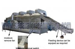China Sus Conveyor Belt Dryer , Industrial Drying Machine For Cbd Oil Extraction supplier