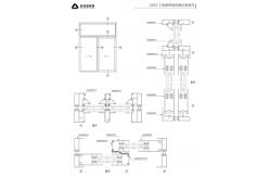 China 3 Tracks Aluminium Sliding Window Profile Double Glazed Window Profiles OEM Design supplier