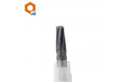 China TiAlN Coating Carbide Thread Milling Cutter 45-65 HRC Multi Pitch supplier