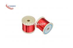 China Nicr 8020 Resistance Element Enamelled Wire 24AWG 200 Degree supplier
