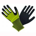Building Use Latex Work Gloves , Latex Palm Gloves Puncture Resistant for sale